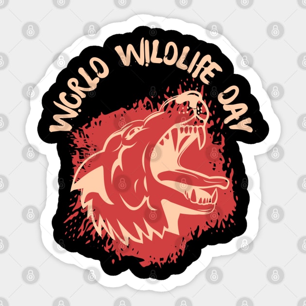 World Wildlife day Sticker by madihaagill@gmail.com